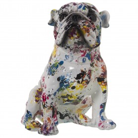 A POP ART GRAFFITI BOXER SEDUTO