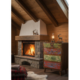 CANOA-COMO 4 CASSETTI L75XH100XP40