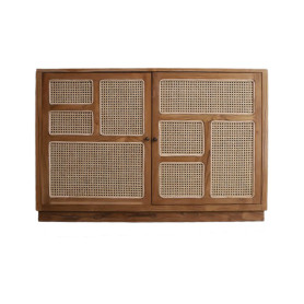 CREDENZA RATTAN 2 ANTE L120XH85XP40