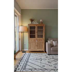 VETRINA LINEAR 4 ANTE E 3 CASSETTI