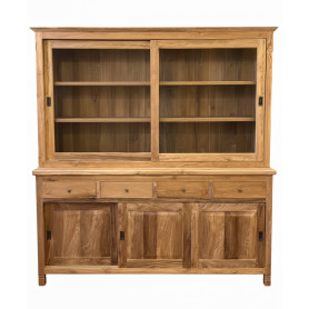 VETRINA 4 CASSETTI E 5 ANTE SCORREVOLI