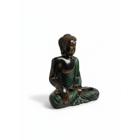 BUDDHA INDONESIANO VERDE H40CM