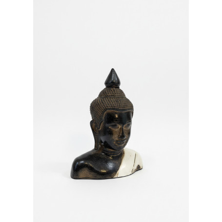 BUSTO BUDDHA THAI BIANCO H23CM