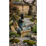 BUDDHA INDONESIANO BLU H40CM