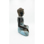 BUDDHA INDONESIANO BLU H40CM
