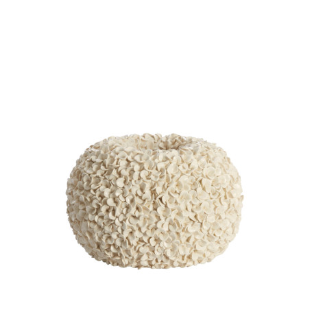 VASO DECO ø47,5X30 CM PHYLIA CREAM