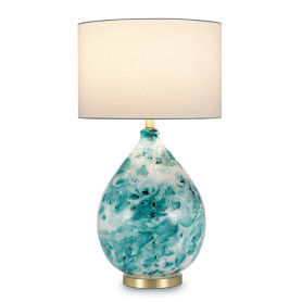 LAMPADA VETRO CM.43X79H. DECO'