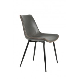 DINING CHAIR 56X46X78 KOVAC GREY-BLACK