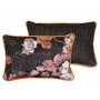 VELVET FLOWER ZEBRA CUSHION 45X13X30 CM