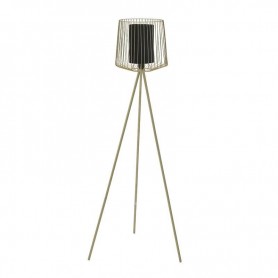 METAL FLOOR LUMINAIRE GOLDEN/BLACK