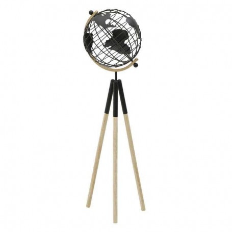 WOODEN/PL TRIPOD GLOBE