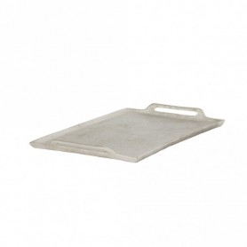 TRAY 36X22 CM NIBE RAW NICKEL