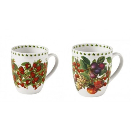 MUG LE PRIMIZIE SET 2 PZPORCELLANA