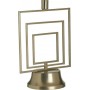 METAL CANDLE HOLDER GOLD 20X12X29