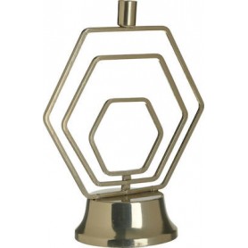 METAL CANDLE HOLDER GOLD