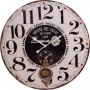 WODFEN WALL CLOCK W/PENDULUM