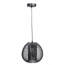 MORS LAMPADARIO OVAL FILI METALLO NERO