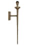 WALL LAMP 21X9,5X75 CM TORCH ROUGH