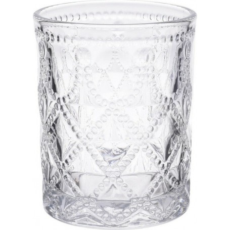 S/6 WHISKEY GLASS CLEAR 310ML 8X10