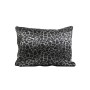 CUSHION 60X45CM LEOPARD GREY