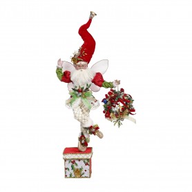 BABBO NATALE PORTA CALZE H 72 CM