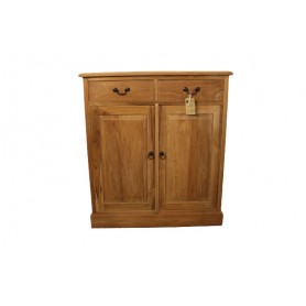 WOOD CABINET 2 ANTE 2 CASSETTI