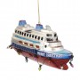 GLSS MERRY XMAS CRUISE SHIP ORN WH/BLU