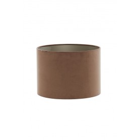 SHADE CYLINDER 30X30X21CM VELOURS