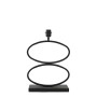 STELIUS LAMP BASE 33X17X42 MATT BLACK