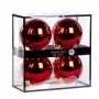 GLSS UNI BALL BOX/4 SHINY RD 10CM