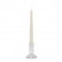 GLSS ELEGANT CANDLE HOLDER TT CLR 10CM