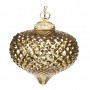 GLSS 3D NET JEWEL CAP ONION ORN GLD 10CM