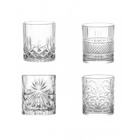 SPIRITS SET 4 BICCHIERE CRYSTAL GLASS