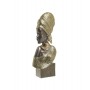 P RESIN FEMALE BUST GOLDEN/BRONZE