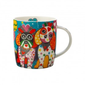 LOVE HEARTS MUG 370 ML OODLES OF LOVE