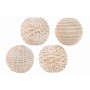 SFERA GARPE NATURAL SET 4 BALLS 10X10X10