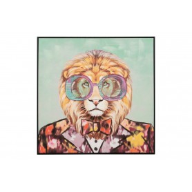 ANIMAL LION CANVA WITH FRAME