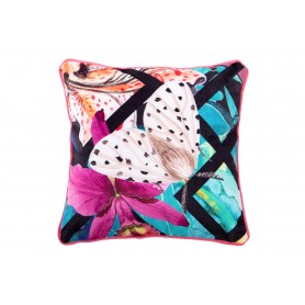 VELVET BUTTERFLY CUSHIO 45X13X45 CM