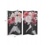 2 SIDED PRINTED CANVAS SCREEN FEMALE