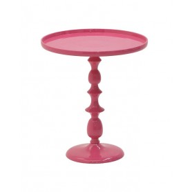 ALUMINIUM SIDE TABLE PINK