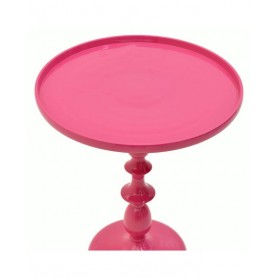 ALUMINIUM SIDE TABLE PINK