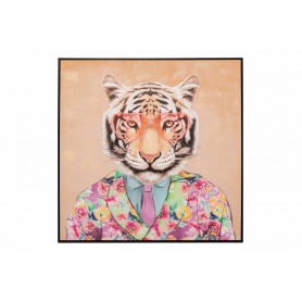 ANIMAL TIGER CANVA WITH FRAME
