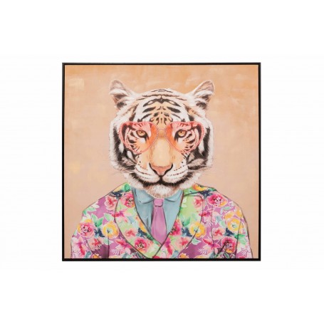 ANIMAL TIGER CANVA WITH FRAME