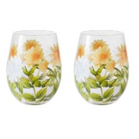 SET 2 TUMBLER FLORA DALIA