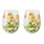 SET 2 TUMBLER FLORA DALIA