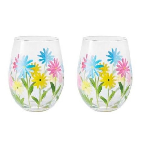 SET 2 TUMBLER FLORA GIARDINO