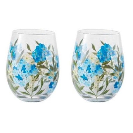 SET 2 TUMBLER FLORA IRIS