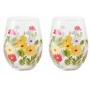 SET 2 TUMBLER FLORA PRATO IN FIORE