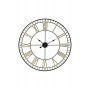 METAL WALL CLOCK GOLDEN/BLACK