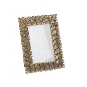 POLYRESIN PHOTO FRAME GOLD 10X15